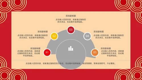 中国传统节日除夕夜由来习俗通用PPT模板