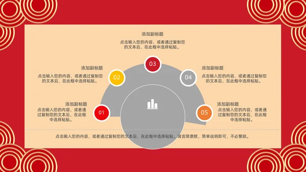 中国传统节日除夕夜由来习俗通用PPT模板