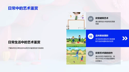 艺术鉴赏教学报告PPT模板