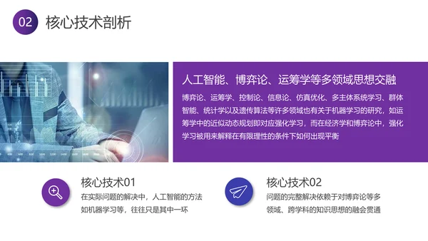 智能行业分析报告PPT模板