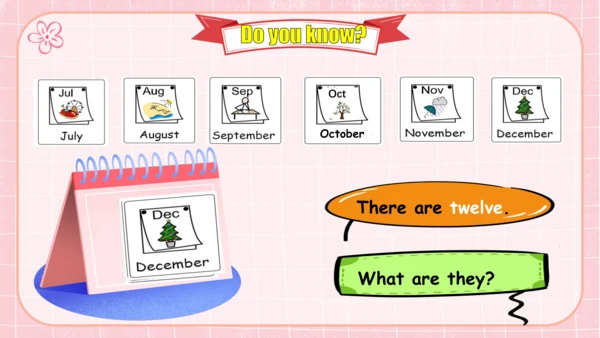 Unit 3 My school calendar 单词词组复习课件(共88张PPT)