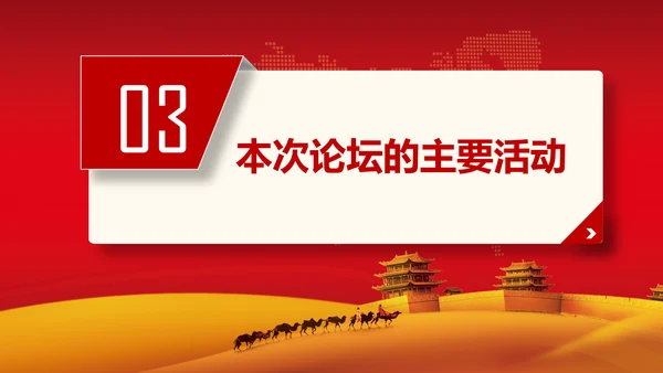 一带一路丝绸之路国际合作高峰论坛PPT