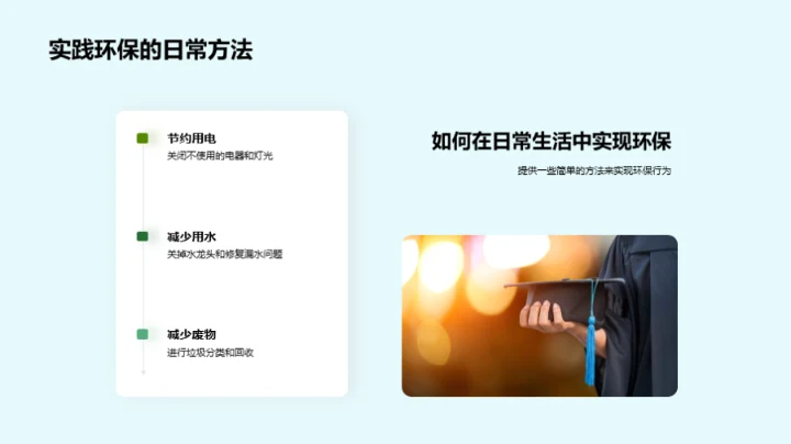 环保生活，我行我素