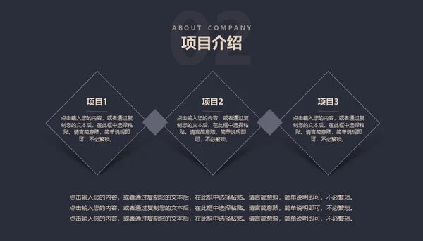 黑金创业融资商业计划书通用PPT母版