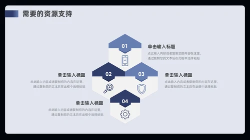 蓝色简约风部门年终工作总结ppt模板工作总结年终总结