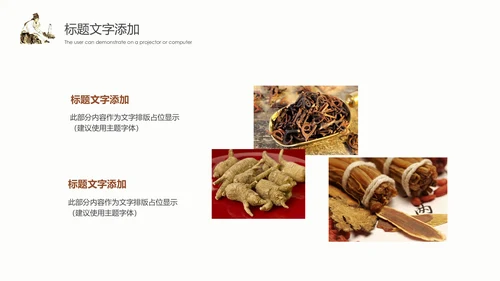 传统中医学中医院中医文化中草药PPT模板