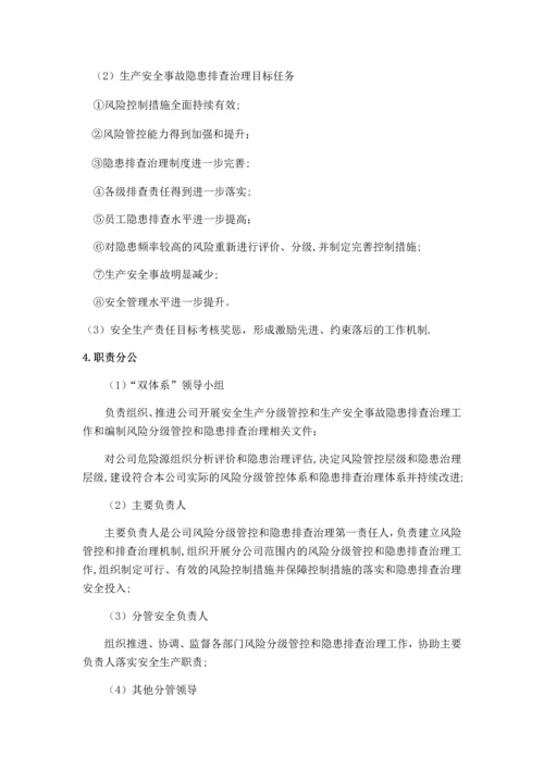 安全生产风险分级管控与隐患排查治理体系方案.docx