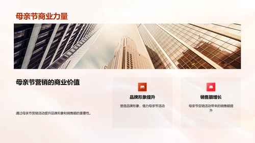 母亲节商业价值探讨PPT模板