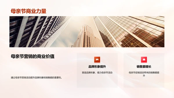 母亲节商业价值探讨PPT模板