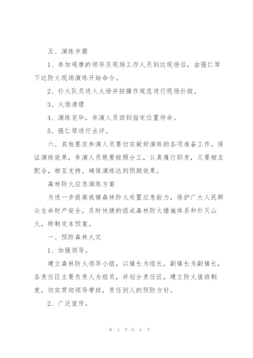 森林防火应急演练方案.docx