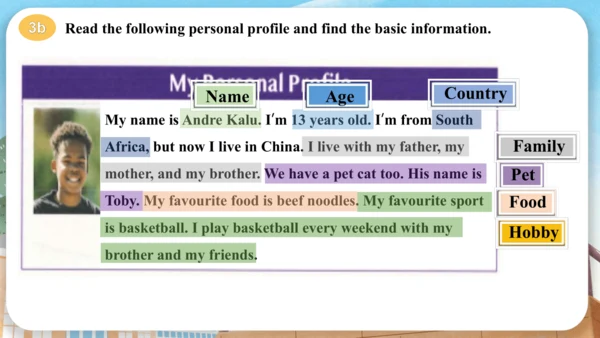 Unit 1  You and me Section A 2a-3c 课件  【人教版2024】英语