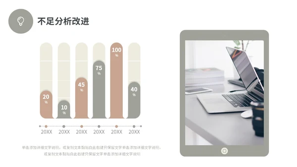 莫兰迪简约形状工作总结述职报告未来规划PPT