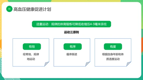三高人群知识教育课件PPT模板