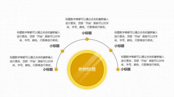 金融行业年终总结-卡片-金色