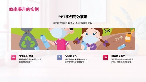 办公效率提升讲座PPT模板