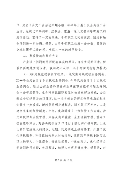 国税局自查报告范文 (2).docx