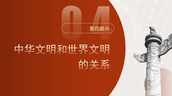 中国传统文化宣传建设中华民族现代文明要把握好的关系专题党课PPT