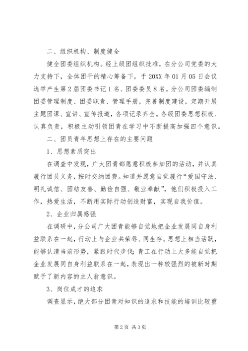 团青思想调研报告 (2).docx