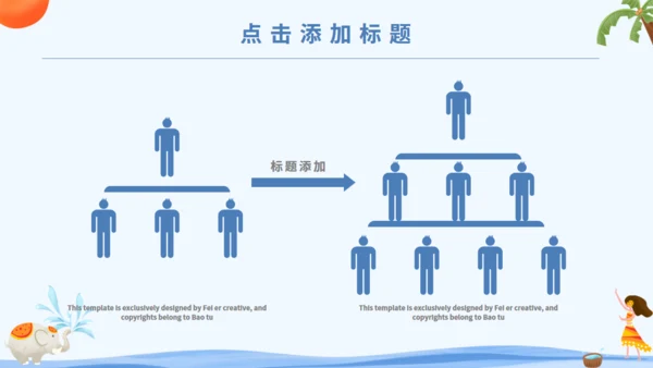 傣族泼水节通用PPT模版