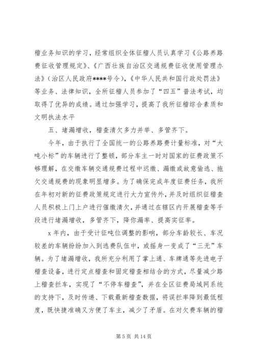 交通执法人员年终工作总结.docx