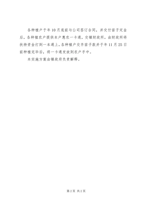 全镇发展无花果产业意见.docx