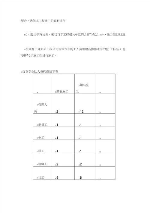 路缘石及人行步道砖施工方案