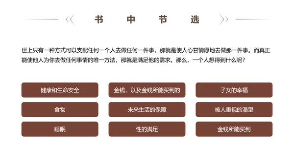 《人性的弱点》读书笔记PPT模板