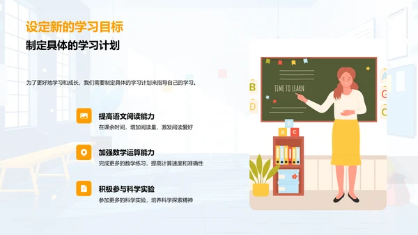 二年级学习安全教育总结PPT模板