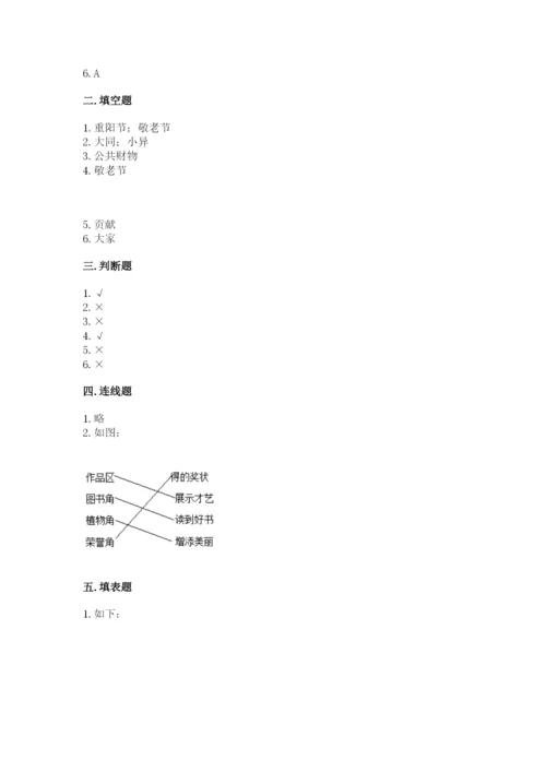 新部编版小学二年级上册道德与法治期末测试卷含答案（达标题）.docx