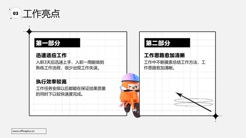 橙色年3D风终总结年末汇报PPT套装