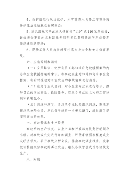 公司突发事件应急预案.docx