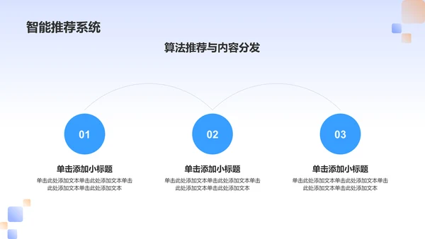 蓝色科技风人工智能答辩PPT模板