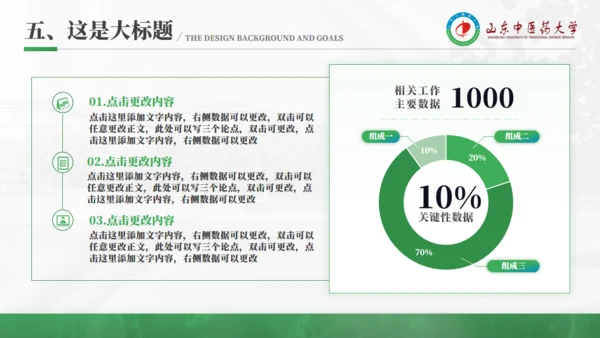 山东中医药大学李时珍雕塑答辩通用PPT模板