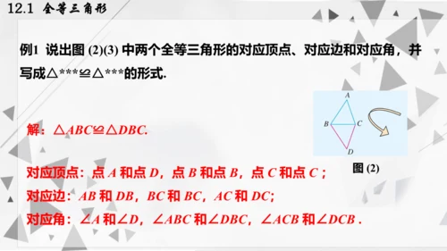 人教版数学八年级上册12.1  全等三角形课件（共24张PPT）