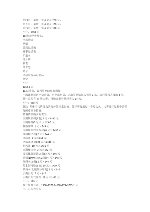 大学生篮球比赛策划书.docx