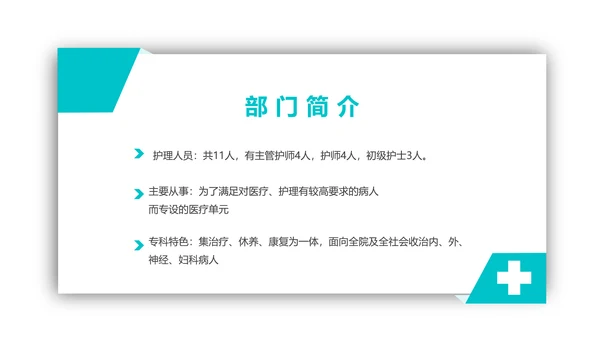 绿色简约可视图表跌倒品管圈PPT品管圈医疗质量管理品管圈