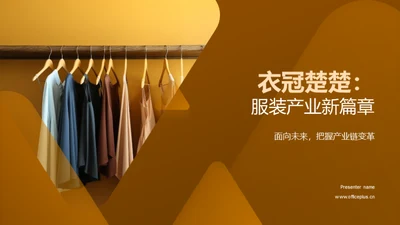 衣冠楚楚：服装产业新篇章