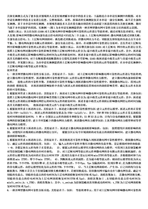 并网型微电网可靠性分析方法及系统的制作方法