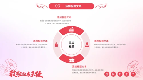 致敬白衣天使512国际护士节通用PPT模板