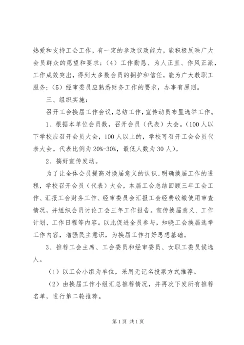 学校工会换届选举请示.docx