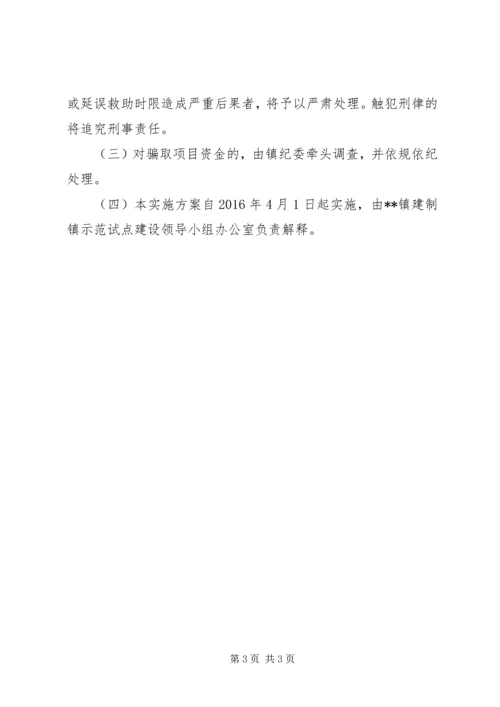 镇对困难群体实行日托看管服务项目的实施方案.docx