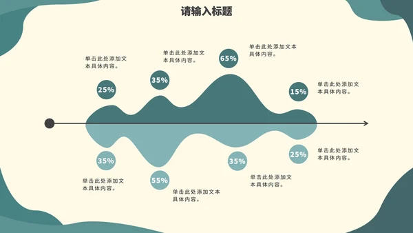 墨绿小清新简约述职报告PPT模板