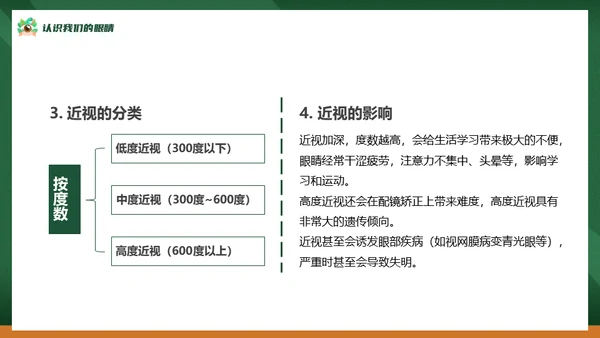 眼保健操爱护眼睛保护视力通用PPT模板