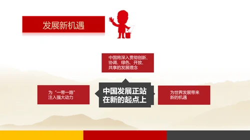 建设一带一路政策宣传教学PPT课件