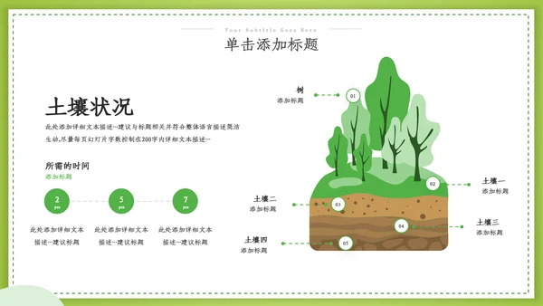 绿色环保2022生态文明建设公益PPT模板