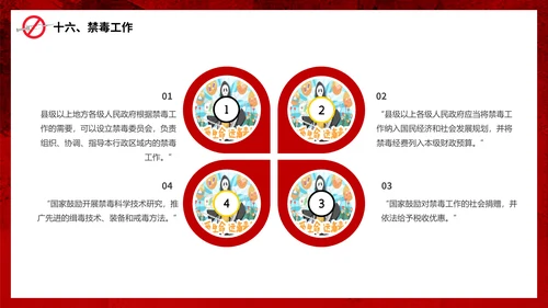 真爱生命远离犯罪行为禁毒宣传通用PPT模板