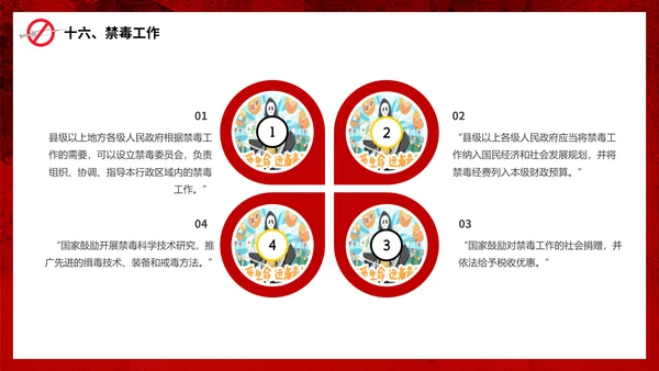 真爱生命远离犯罪行为禁毒宣传通用PPT模板