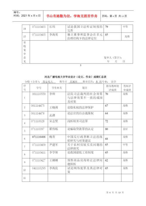 河北广播电视大学毕业设计(论文.docx