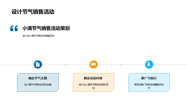 小满节气，销售提升