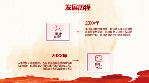 红色大气民法讲义法律知识讲座动态PPT模板